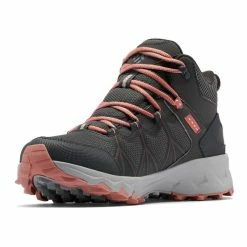 Nouveau ✨ Columbia Peakfreak II Mid Outdry - Chaussures femme ⌛ -Merrell-shop columbia peakfreak ii mid outdry chaussures femme dark grey dark coral 5