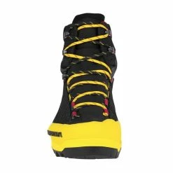 Bon marché ⭐ La Sportiva Aequilibrium ST GTX - Chaussures alpinisme 💯 -Merrell-shop la sportiva aequilibrium st gtx chaussures alpinisme homme black yellow 4