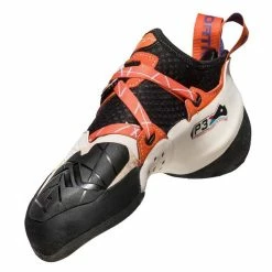 Coupon 🎁 La Sportiva Solution - Chaussons escalade femme ✨ -Merrell-shop la sportiva solution chaussons escalade femme white lily orange 2