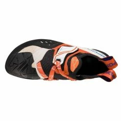 Coupon 🎁 La Sportiva Solution - Chaussons escalade femme ✨ -Merrell-shop la sportiva solution chaussons escalade femme white lily orange 5