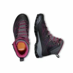 Bon marché 😀 Mammut Ducan High GTX 👩 Women - Chaussures trekking femme 🎁 -Merrell-shop mammut ducan high gtx women chaussures trekking femme phantom dark pink 2
