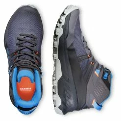 Nouveau ✨ Mammut Sertig II Mid GTX - Chaussures randonnée femme 🥰 9 Nouveau ✨ Mammut Sertig II Mid GTX - Chaussures randonnée femme 🥰 -Merrell-shop mammut sertig ii mid gtx chaussures randonnee femme dark titanium light gentian 2