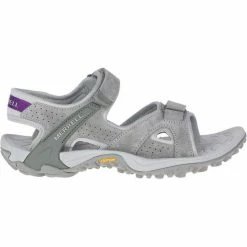 Meilleure vente ⌛ Merrell Kahuna 4 Strap - 🩴 Sandales randonnée femme ✨ -Merrell-shop merrell kahuna 4 strap sandales randonnee femme grey