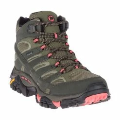 Budget 👏 Merrell Moab 2 Mid GTX - Chaussures randonnée femme 🎉 -Merrell-shop merrell moab 2 mid gtx chaussures randonnee femme beluga olive 2