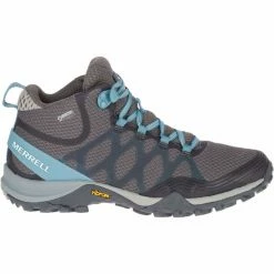 Top 10 👏 Merrell Siren 3 Mid GTX - Chaussures randonnée femme 🎉 -Merrell-shop merrell siren 3 mid gtx chaussures randonnee femme blue smoke
