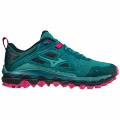Budget ⌛ Mizuno Wave Mujin 8 - Chaussures trail femme 💯 -Merrell-shop mizuno wave mujin 8 chaussures trail femme kayaking lagoon pink peacock