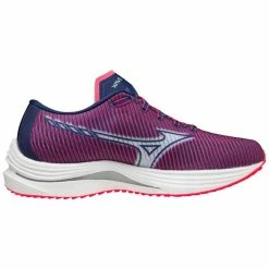 Le moins cher ❤️ Mizuno Wave Rebellion - Chaussures running femme 🤩 -Merrell-shop mizuno wave rebellion chaussures running femme diva pink indigo white paradise green
