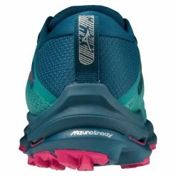 Promo 🌟 Mizuno Wave Rider TT - Chaussures running femme 🧨 -Merrell-shop mizuno wave rider tt chaussures running femme lagoon moroccan blue pink peacock 3