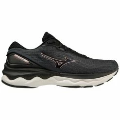 Remise 💯 Mizuno Wave Skyrise 3 - Chaussures running femme 🤩 -Merrell-shop mizuno wave skyrise 3 chaussures running femme black rose copper nimbus cloud