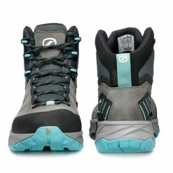 De gros 😉 Scarpa Rush Trek GTX - Chaussures trekking femme 🤩 -Merrell-shop scarpa rush trek gtx chaussures trekking femme midgray aqua 2