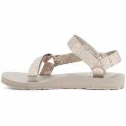 Coupon 😉 Teva Original Universal Wildflower - 🩴 Sandales randonnée femme ❤️ -Merrell-shop teva original universal wildflower sandales randonnee femme pastel yellow orange 2
